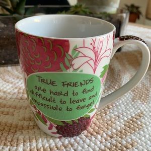 Friendship Pier 1 mug coffee tea cup true friends